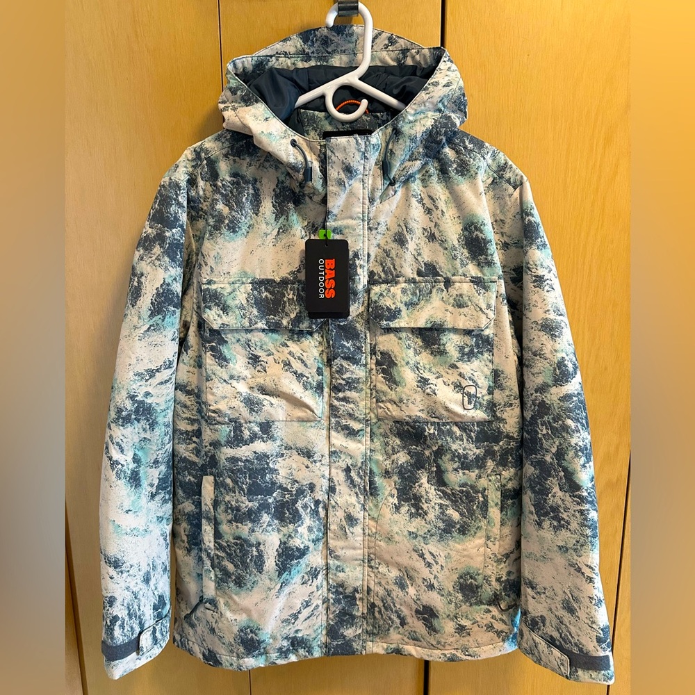 Bass Outdoor BDry Hooded Lightweight Jacket - NWT
